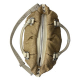 Tous Natural Woven Chevron Bag