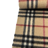 AS IS Burberry Nova Check Cashmere Scarf