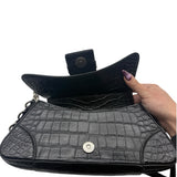 Balenciaga Lindsay Croc Small Shoulder Bag