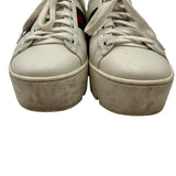 AS IS Gucci Ace Embroidered Trainers Women's Size 36 = US 6