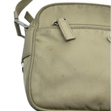 As Is Prada Nylon Messenger Bag
