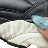 Chanel Leather CC Trainers Women's Size 37.5 ~ US 7.5
