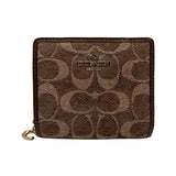 Coach Snap Wallet In Signature Chenille