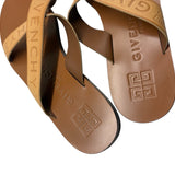 GIVENCHY Leather Flat Slide Sandals Women's 39.5 = US 9.5
