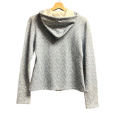 Celine Blue and White Macadam Monogram Zip Up Size S Women's Tops