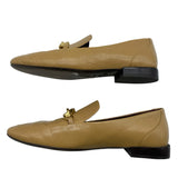 Tory Burch Tan Jessa Goat Leather Loafer Shoe Size 7 Women's Shoes