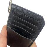 Saint Laurent Fragment Zippered Card Holder Men's Wallet