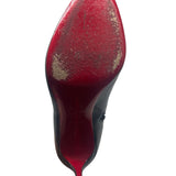 Christian Louboutin Eloise Botta 85mm Leather Knee High Women's Size 37 ~ US 7