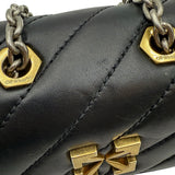 AS IS Off White Jackhammer Quilted Leather Shoulder Bag