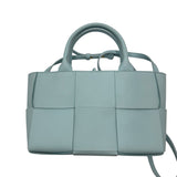 Bottega Veneta Candy Blue Arco Leather Purse