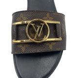 Louis Vuitton Lock It Flat Women's Size 38.5 = US 8.5