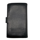 Vintage Chanel Caviar Black Leather Bifold Wallet