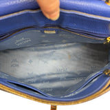 AS IS MCM First Lady Top Handle Leather Bag