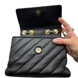 AS IS Off White Jackhammer Quilted Leather Shoulder Bag