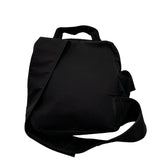 Prada Black Nylon One Strap Sling Backpack Purse