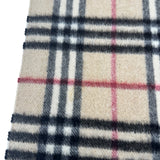 AS IS Burberry Nova Check Cashmere Scarf