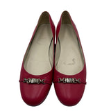 Gucci Buckle Ballet Flats Women's Size 38.5 ~ US 8.5/9