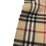 AS IS Burberry Nova Check Cashmere Scarf