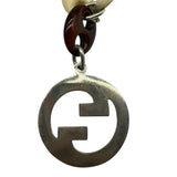 Vintage GUCCI Italy Large Emblem Necklace