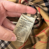 Burberry June Check Cotton Poplin Shirt Dress Women's Size M