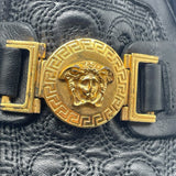 Versace La Medusa Leather Driving Shoe Loafer Men's 42 = US 9