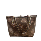 Coach Tan Floral City Tote Purse
