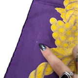 Chanel CC Tassels & Grapes 100% Silk Scarf
