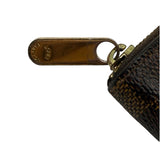 AS IS Louis Vuitton Damier Ebene Zippy Coin and Card Wallet