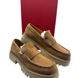 Ferragamo Suede Loafers Men's Size 10