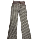 Vintage Fendi Monogram Flare Pants Size Women's XS