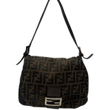 AS IS Fendi Zucca Mamma Tote Shoulder Bag