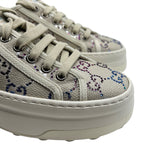 Gucci Tennis 1977 GG Crystal Low Sneakers in Women's size 37/ US 7