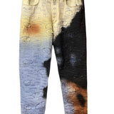 Givenchy Multi Color Distressed Size 36 Men's Bottoms