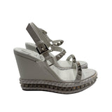 Christian Louboutin Studded Wedge Heels Women's Size 39 ~ US 9