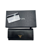 Prada Saffiano Contential Wallet