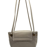 Saint Laurent Cream Mini Nolita Leather Purse