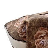 Coach Tan Floral City Tote Purse