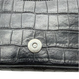 Balenciaga Lindsay Croc Small Shoulder Bag