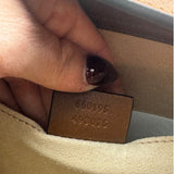 Gucci Brown Leather Diana Small Tote Purse Bamboo