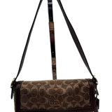 Coach Tan Etta Small Flap Purse