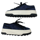 Gucci Tennis 1977 Denim Crystal Sneakers Women's Size 37.5 = US 7.5