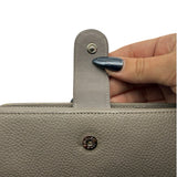 Chanel Timeless Snap Foldover Wallet