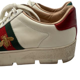 AS IS Gucci Ace Embroidered Trainers Women's Size 36 = US 6