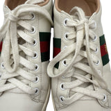AS IS Gucci Ace Embroidered Trainers Women's Size 36 = US 6