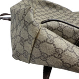 Gucci Tan Coated Canvas Supreme Medium Unisex Backpack