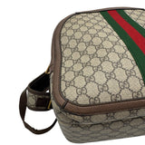Gucci Tan Coated Canvas Medium Ophidia Unisex Backpack