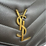 Saint Laurent Chocolate Lambskin Small LouLou Purse