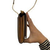 Tory Burch Saffiano Wallet on Chain