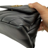 AS IS Off White Jackhammer Quilted Leather Shoulder Bag