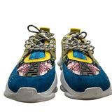 Versace Yellow and Blue Chain Reaction Size 45 ~ US 12 Men's Shoes